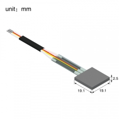 Aluminum Nitride Ceramic Heater Silicon Nitride Heater 19.1x19.1x2.5mm